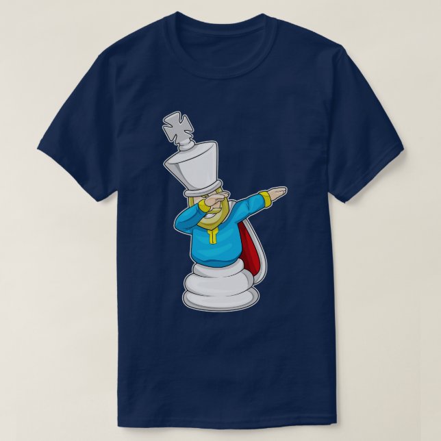 T-shirt Roi de pièce d'échecs Hip Hop Chess (Design devant)