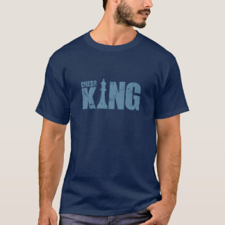 T-shirt Roi d'échecs Sport Jeu de société Casse-tête ami