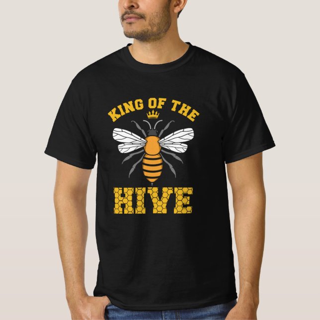 T-shirt Roi des apiculteurs de la RUE Abeille aimer murmur (Devant)