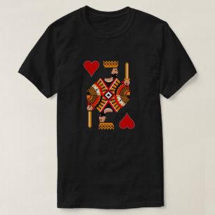 T-shirt roi des coeurs