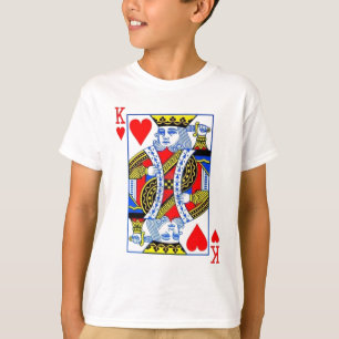 T-shirt roi des coeurs
