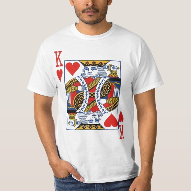 T-shirt Roi des coeurs (Devant)