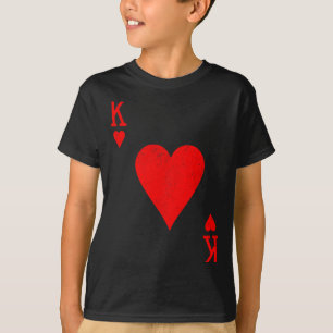T-shirt Roi des cœurs couple correspondant à la Saint-Vale