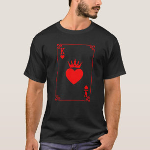 T-shirt Roi Des Coeurs King Et Queen Easy Couple Hallowee