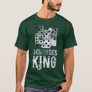 T-shirt Roi des dominos Joueur de dominos Amateur de domin