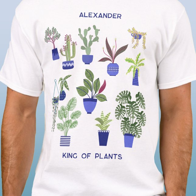 T-shirt Roi des Plantes Personnalisé (Créateur téléchargé)