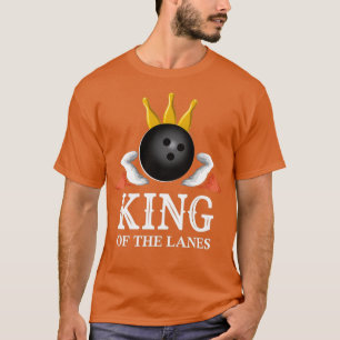T-shirt Roi des voies Bowler Bowling T