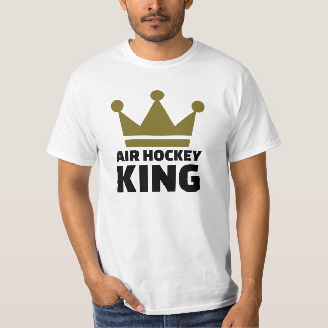 T-shirt Roi d'hockey d'air (Devant)