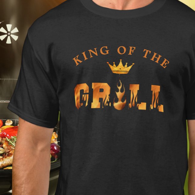 T-shirt Roi du barbecue-grill (Créateur téléchargé)