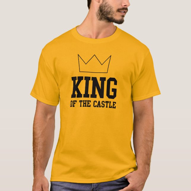 T-shirt Roi du château (Devant)