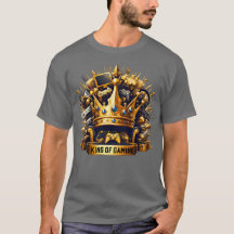 Roi du design de couronne de trône royal de jeu