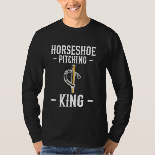 T-shirt Roi du lancer de fer à cheval
