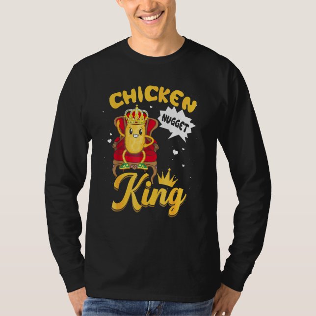 T-shirt Roi du nugget de poulet (Devant)