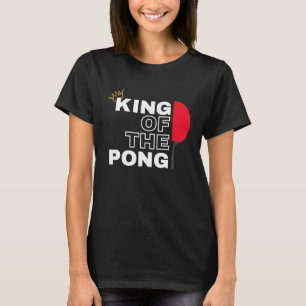 T-shirt ROI DU PING Champion de tennis de table pour homme