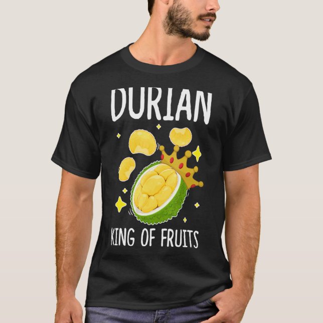 T-shirt Roi Durian De Fruits Salade De Fruits (Devant)