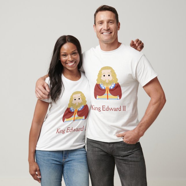 T-shirt Roi Édouard II d'Angleterre (Unisexe)