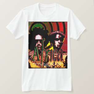 T-shirt Roi et reine d'Afrique