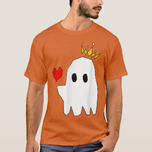 T-shirt roi fantôme de la fête en costume d'Halloween avec