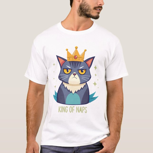 T-shirt Roi grincheux de Naps (Devant)