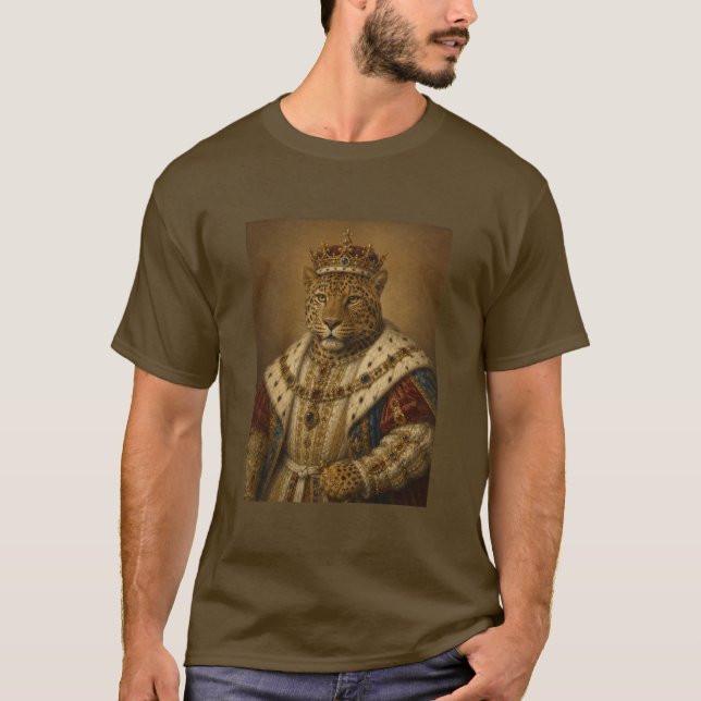 T-shirt Roi Léopard  (Devant)
