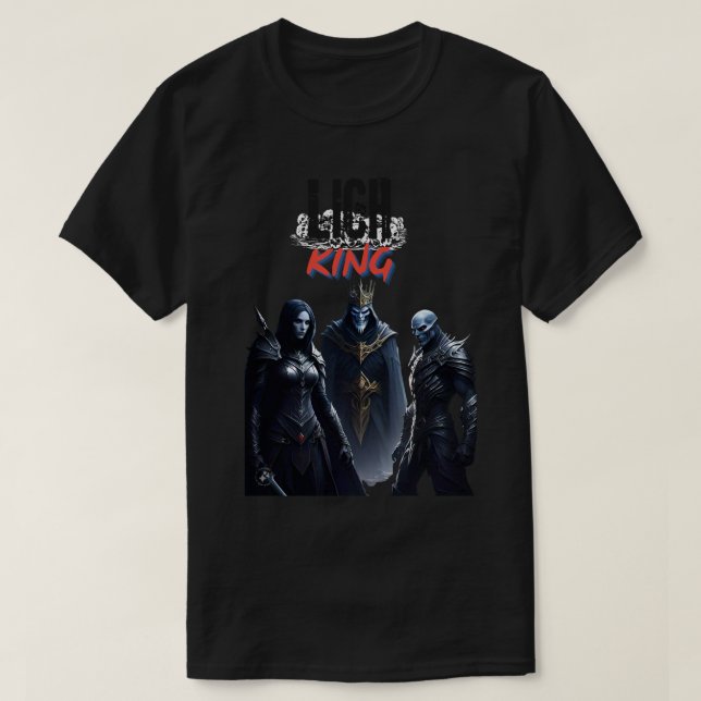 T-shirt roi lich (Design devant)