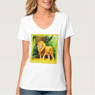 T-shirt Roi Lion Dans La Jungle. Commandez dès maintenant 