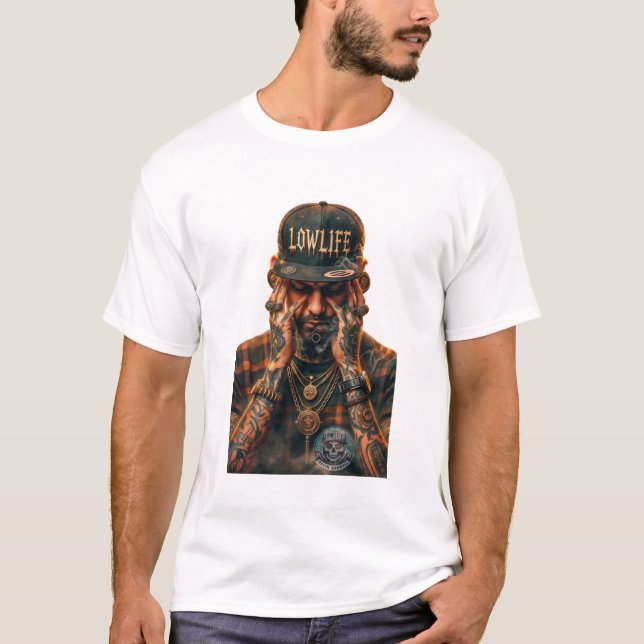 T-shirt Roi Lowlife (Devant)