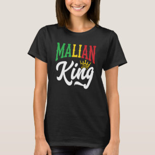 T-shirt Roi malien Mali Malien Drapeau Mali