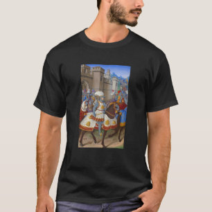 T-shirt Roi médiéval de France Louis XII Le Voyage de Gêne