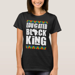 T-shirt Roi Noir Éduqué, Mois de l'Histoire des Noirs
