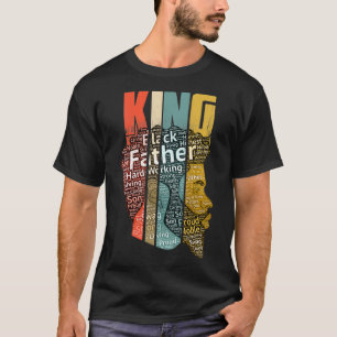 T-shirt Roi Noir fort à Atim Afro-Américain naturel