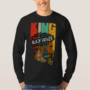 T-shirt Roi Noir fort Juneteeth Faune Africaine-Américaine