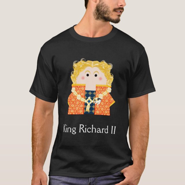 T-shirt Roi Richard II d'Angleterre (Devant)