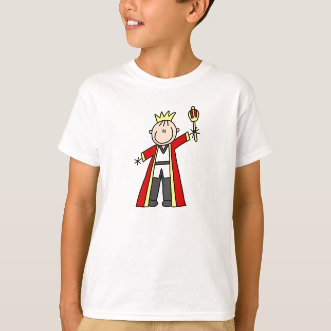 T-shirt Roi Stick Figure (Devant)