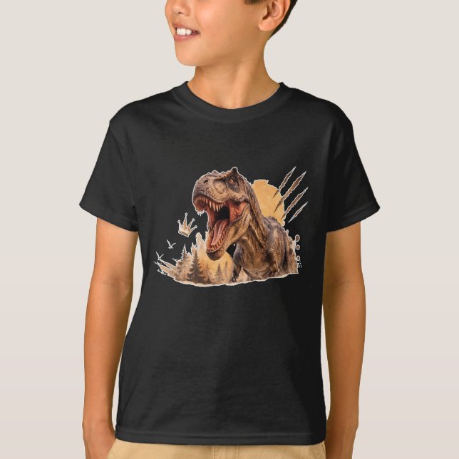 T-SHIRT ROI T.REX (Devant)