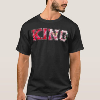 T-shirt Roi texte lettrage style graffiti