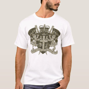 T-shirt Roi vintage des Rois Distressed