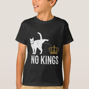 T-shirt Rois chats en amérique drôle politique chat femme