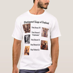 T-shirt Rois d'Angleterre de Plantagenet