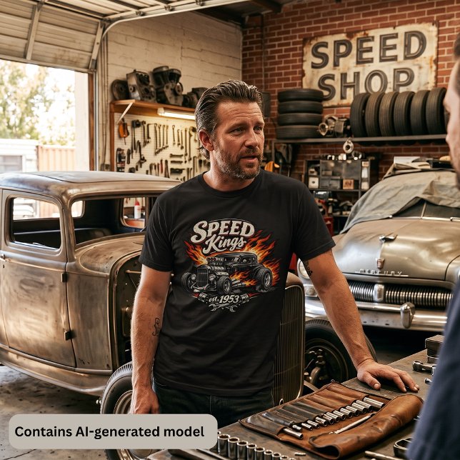 T-shirt Rois de la Vitesse Hot Rod (Créateur téléchargé)