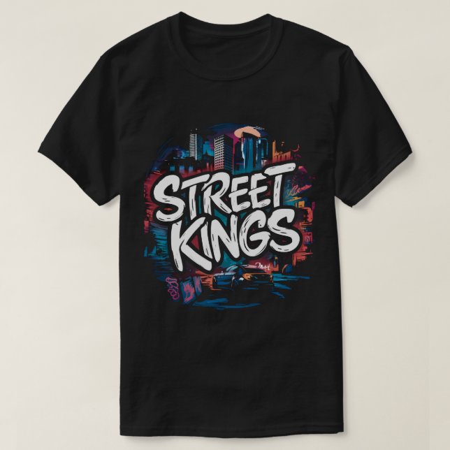 T-shirt Rois de rue (Design devant)