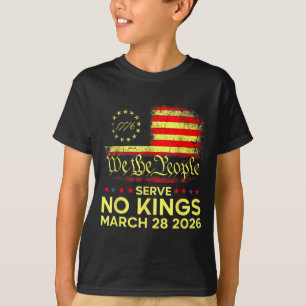 T-shirt Rois en Amérique 28 mars 2026 jour des rois drôle