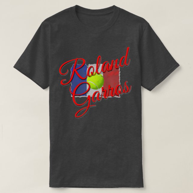 T-shirt Roland Garros court pour le fan (Design devant)