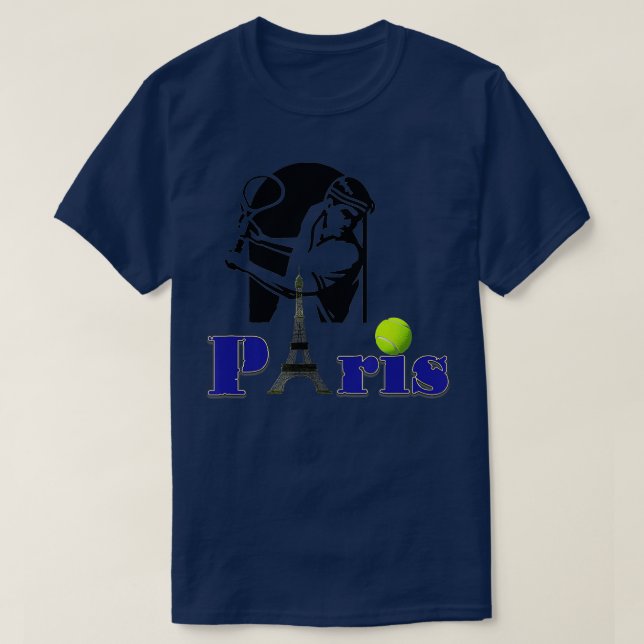 T-shirt Roland Garros Paris Tennis (Design devant)