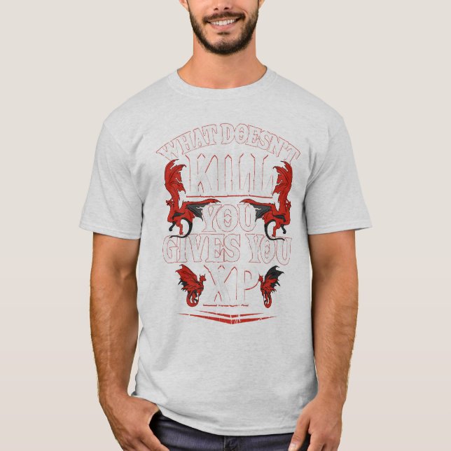 T-shirt Roleplay MDN RPG Gamer Dungeon Master Cadeau (Devant)