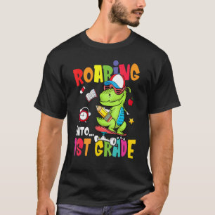 T-shirt Rôler en 1ère année Dinosaur Garçons Enfants Retou