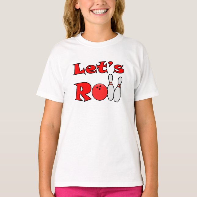 T-shirt Roll - Les chemises de bowling pour enfants (Devant)