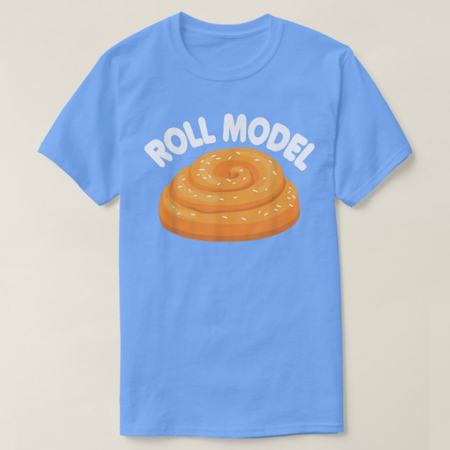 T-shirt Roll Model Funny Baking (Design devant)