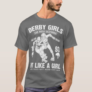 T-shirt Roller Derby Girls