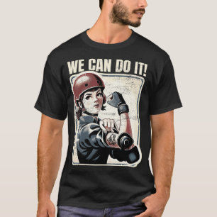 T-shirt Roller Derby Girls Can Do It Roller Derby 6